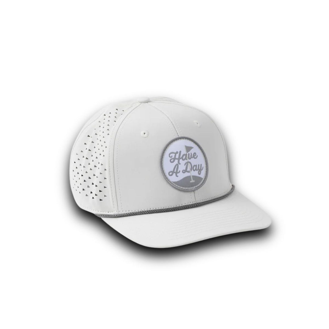 Have A Day Perforated Patch Hat