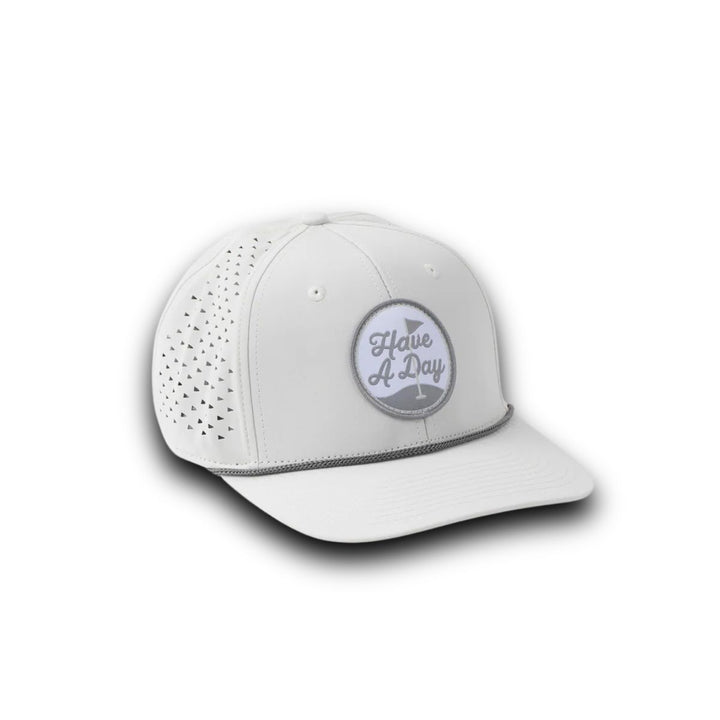 Have A Day Perforated Patch Hat